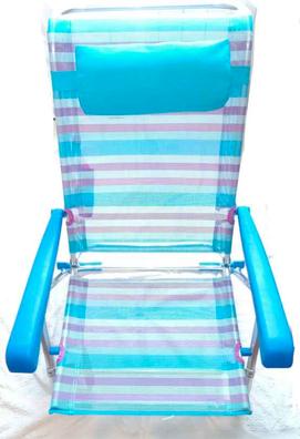 Portada de SILLA-TUMBONA DE PLAYA CON REPOSACABEZAS con referencia a 27943