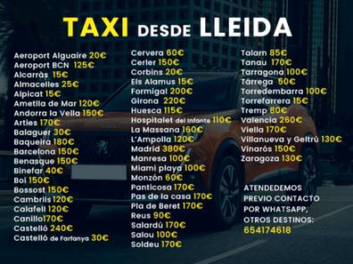 Portada de SERVICIO DE TAXI LLEIDA con referencia a 24928