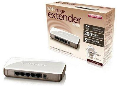 Portada de WIFI RANGE EXTENDER N300 SITECOM con referencia a 19083