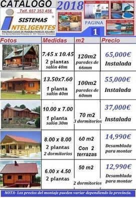 Portada de CASAS DE DISEÑO Y CASAS DE MADERA FABRI con referencia a 50339