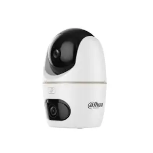 Portada de Dahua ip indoor 3.0mp wifi pt dome dual lens h3d-3f con referencia a 110508