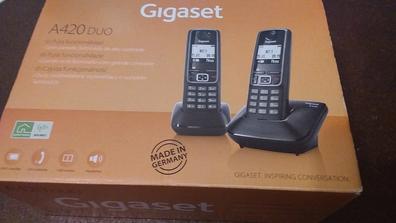 Portada de TELÉFONO INALÁMBRICO DUAL GIGASET A420 con referencia a 19076